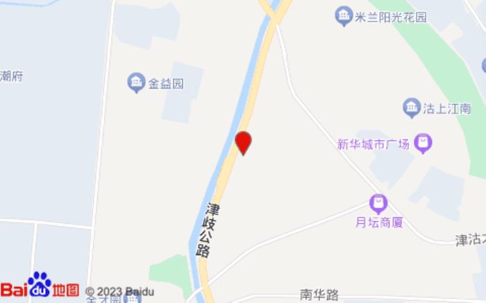 汉庭酒店(天津津南咸水沽国展店)位置图