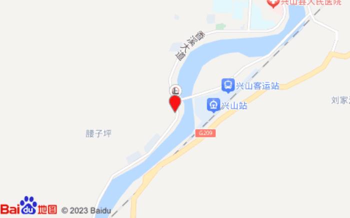 维也纳酒店(兴山高铁站店)位置图