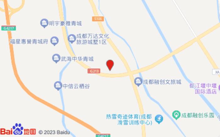 希岸酒店(青城水街北段店)位置图