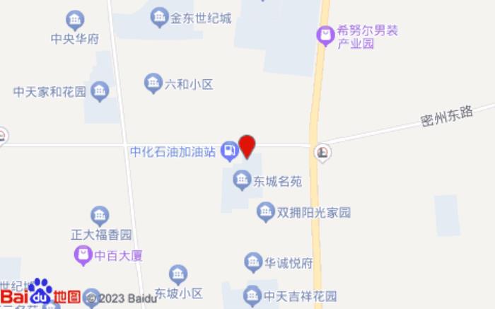 怡家宾馆(潍坊海关驻诸城办事处西)位置图