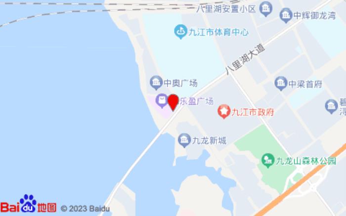 潮漫酒店(市政府店)位置图