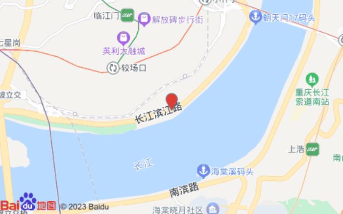 宜尚酒店(重庆解放碑朝天门店)位置图
