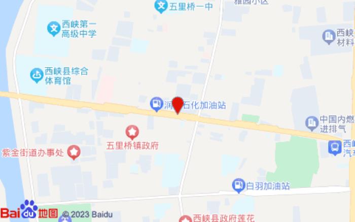 维也纳酒店(西峡店)位置图