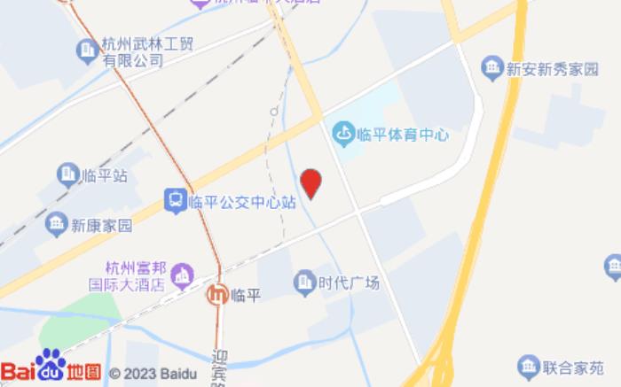 Zsmart智尚酒店(杭州临平银泰城店)位置图