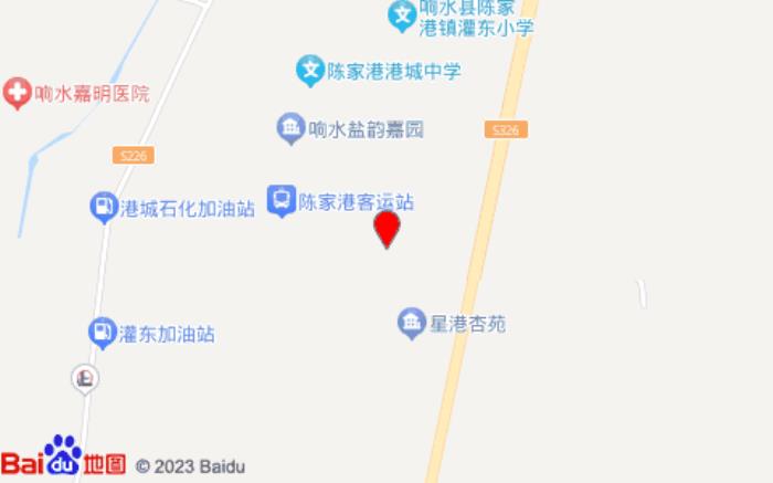 格林豪泰商务酒店(陈家港店)位置图