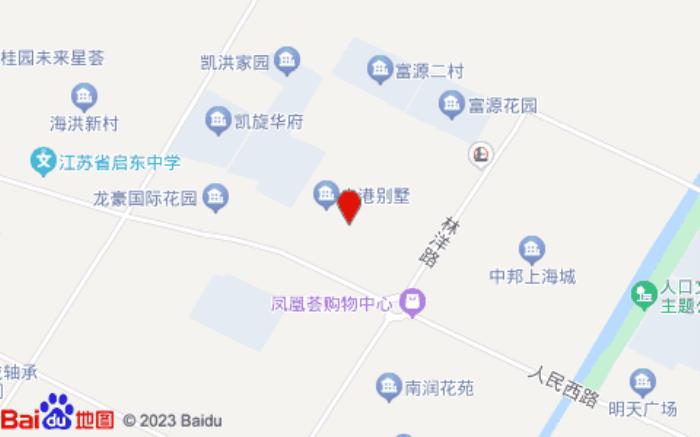 全季酒店(申港城店)位置图