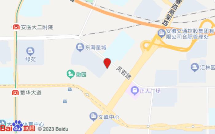 城市便捷酒店(合肥明珠广场奥体中心店)位置图