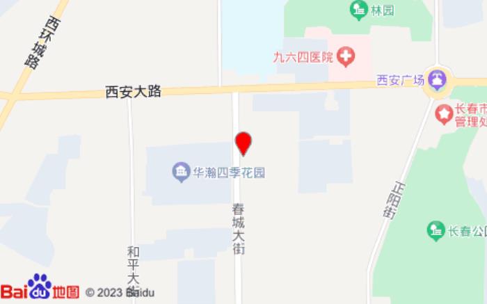 丽枫酒店(春城大街店)位置图
