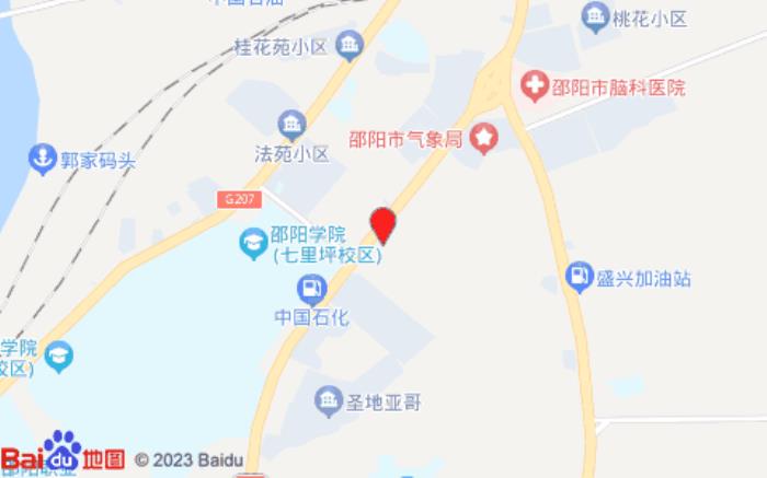维也纳酒店(邵阳学院店)位置图