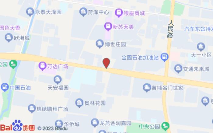 丽枫酒店(长江路店)位置图