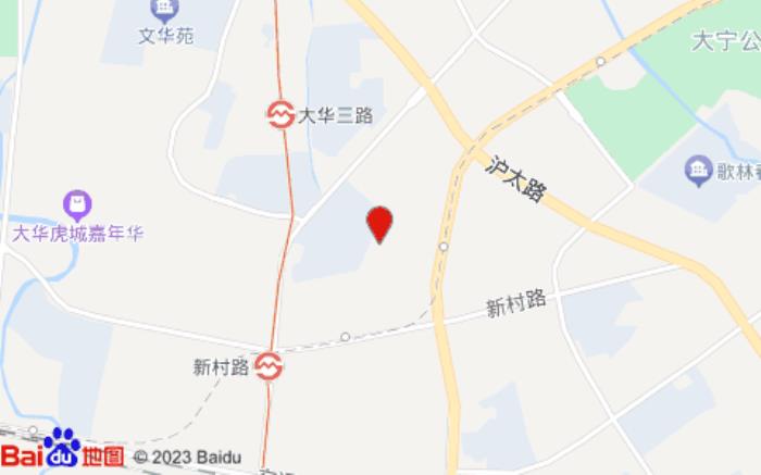 如家商旅酒店(大华新村路地铁站店)位置图