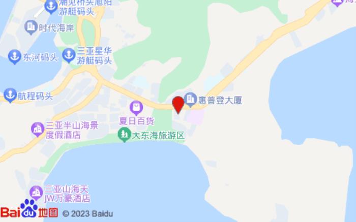 维也纳国际酒店(三亚大东海店)位置图