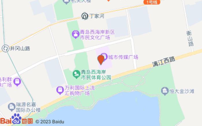 青岛西海岸智选假日酒店位置图