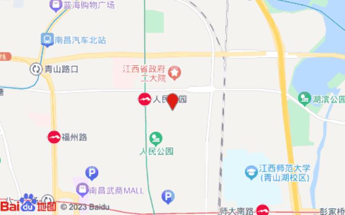 格林豪泰商务酒店(福州路人民公园店)位置图