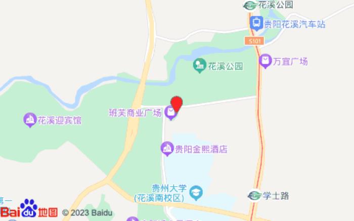 丽枫酒店(花溪公园店)位置图
