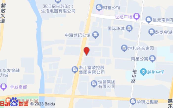 智选假日酒店(袍江店)位置图