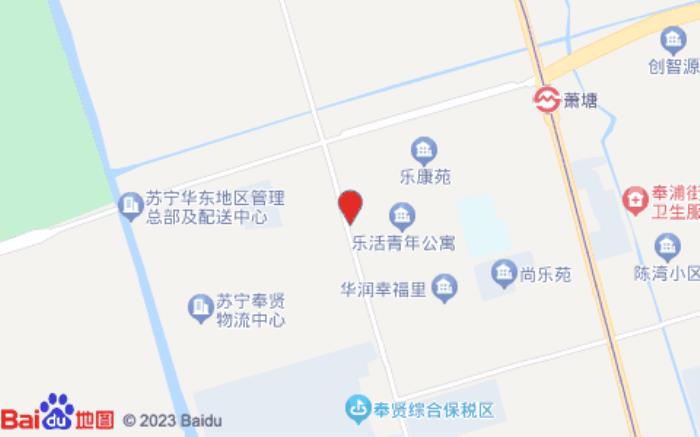 格林豪泰商务酒店(肖塘地铁站店)位置图
