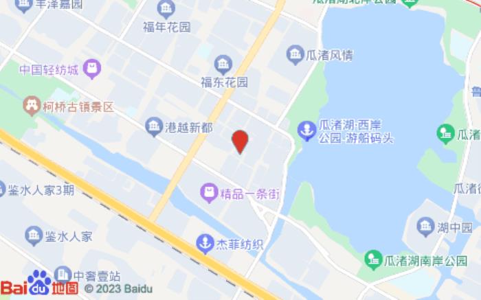 假日酒店(绍兴柯桥轻纺城柯岩风景区店)位置图