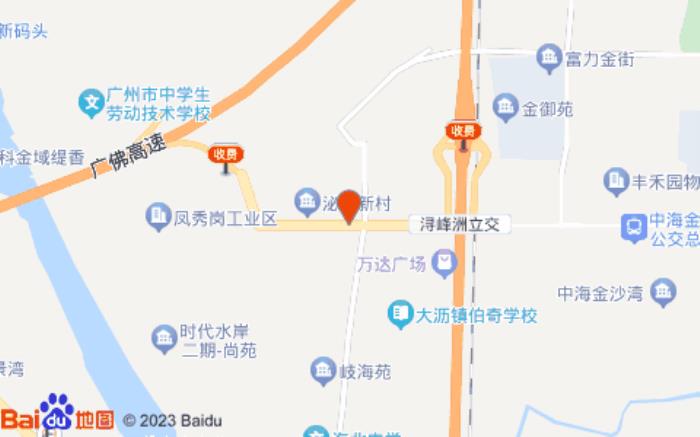 丽枫酒店(金沙洲万达广场店)位置图