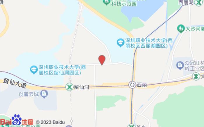 丽枫酒店(西丽地铁站店)位置图