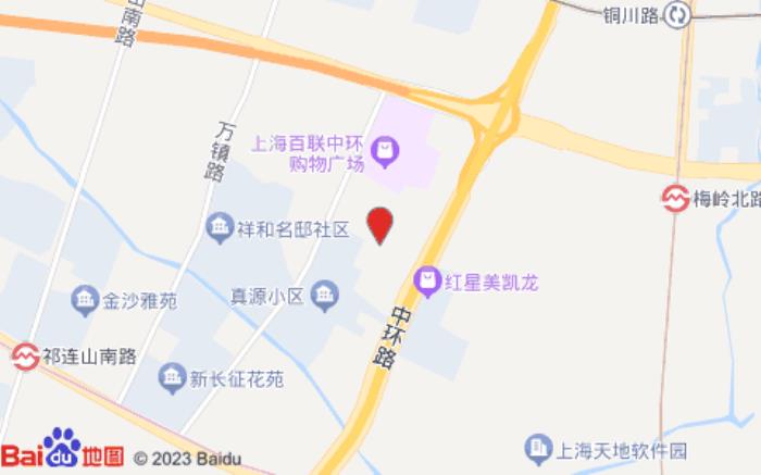 全季酒店(梅川路店)位置图