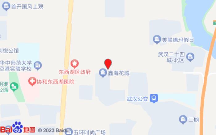 城市便捷酒店(临空港大道店)位置图