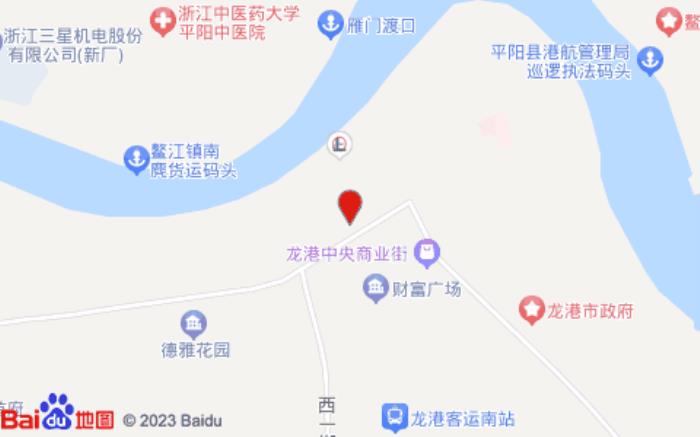 全季酒店(龙港店)位置图