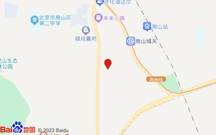 丽枫酒店(房山城关地铁站店)位置图