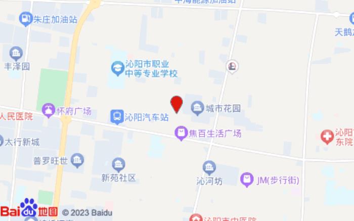 宜家宾馆(沁阳店)位置图