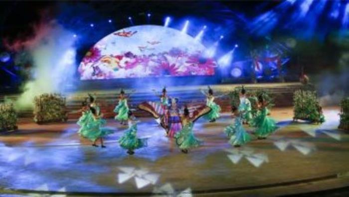 《美丽西江》大型歌舞演出