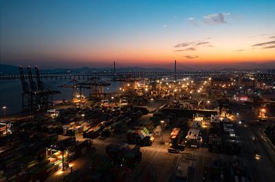 速冻食品使用中国武汉轮船运输递送到新加坡